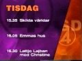 TV4 Nationalsången Programtablå 1998 05 31
