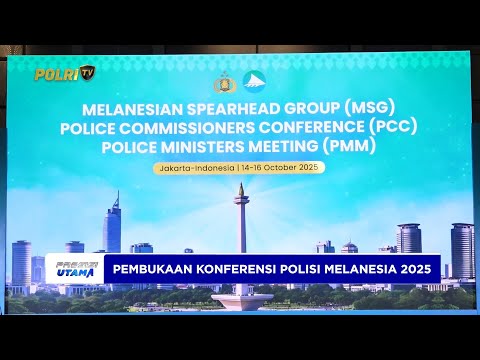 POLRI PERKUAT DIPLOMASI KEAMANAN REGIONAL MELALUI KONFERENSI POLISI MELANESIA 2025