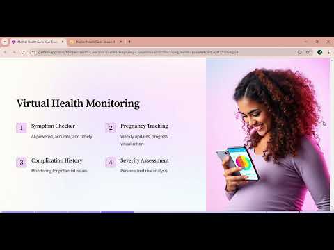 Project Mother Health Care | International Hackathon MiniMedi 2024 by MediHacks | Ubaid Ullah