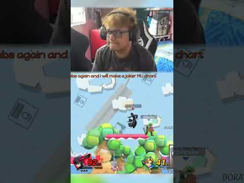 THIS CUSTOM JOKER COMBO MADE ME POP OFF! | Smash Bros Ultimate #shorts