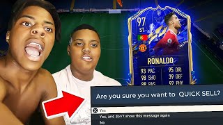 iShowSpeed Loses It After His Brother Quick Sells RONALDO