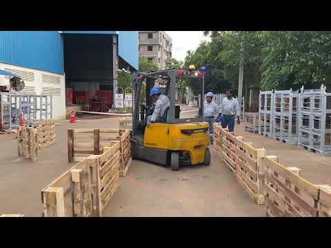 Forklift operator training