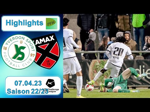 Highlights: Yverdon - Sport FC vs Neuchatel Xamax FCS (07.04.2023)