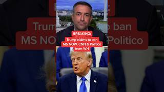 Download lagu BREAKING: Trump claims to ban MS NOW, CNN & Politico from WH mp3