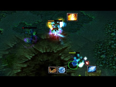 DOTA VENGE CARRY vs LINA & VOID COMBO (SUPER HARD GAME)