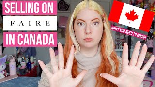 Selling on Faire FOR CANADIANS ☆ WATCH BEFORE YOU SIGN UP ☆ How to sell wholesale on Faire