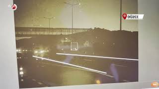 Düzcede Hızlı Sürücüler Radara Yakalandı