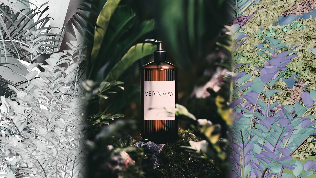 Photorealistic CGI Forest Product Animation Demo