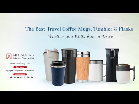 Stainless steel coffee travel tumbler