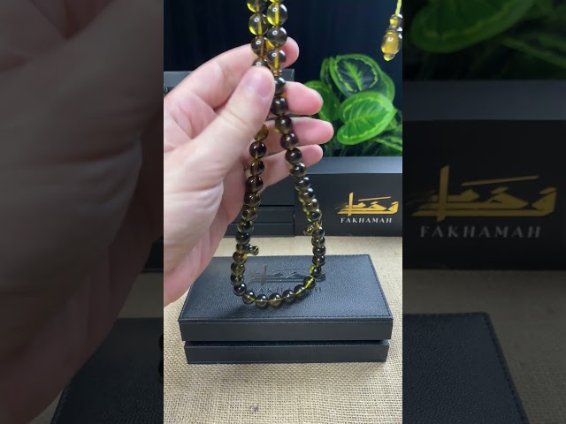 مسباح فاتوران أصفر زيتي ممزوج بالأسود