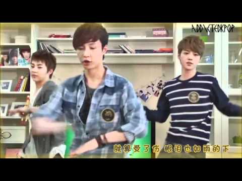 [120420] Exo-M dancing/singing MAMA on yinyuetai (CUT)