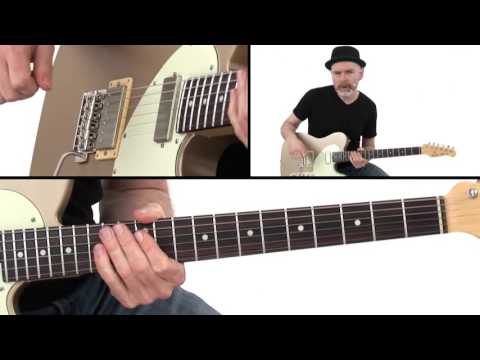 Beginner Blues Rock Guitar Lesson - AB/CD Breakdown - Jeff McErlain