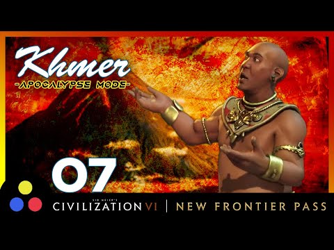 DEITY KHMER - APOCALYPSE MODE | Civilization 6 - June 2020 Patch | Episode 7 [Our Toughest Fight]