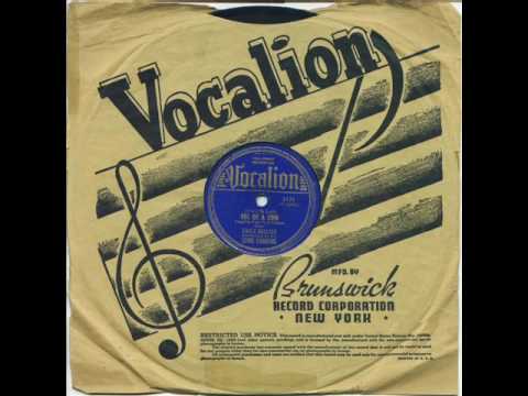 OUT ON A LIMB ~ Chick Bullock & His Levee Loungers  1939