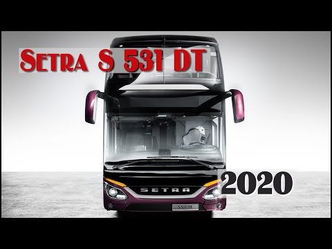2020 Setra S531 DT Double Decker 78 Seat Luxury Coach Interior Exterior Drive Сетра