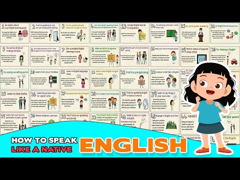 How to Speak English Fluently: 50 Simple Tips!! &bull; 7ESL