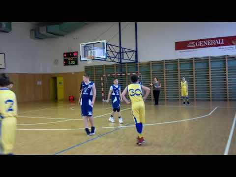 AŠ Mladá Boleslav U13B - BC Kolín U13B  --- 30:99 (1.čtvrtina)