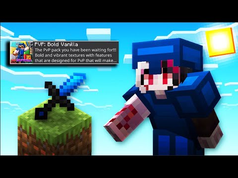 The Best PVP Texture Pack on The MarketPlace! - PVP Bold Vanilla! (Minecraft Bedrock)