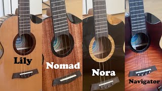 Baryton ukulele Flight LILY EQ-A