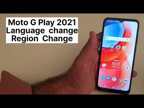 Moto G Play 2021 Region And Language Change Setting