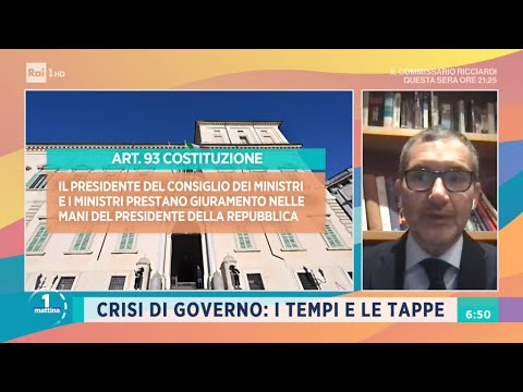 Governo, le prossime tappe - Unomattina 08/02/2021