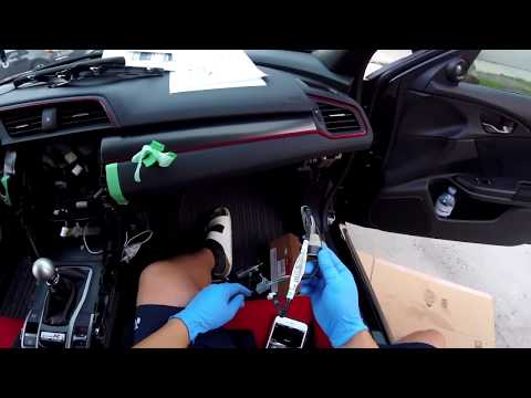 2016+ Genuine Honda Civic Accessory Install - Interior Ambient Lighting