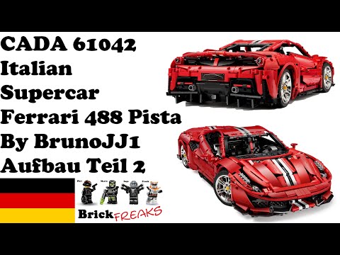 CADA 61042W - Italian Supercar (Ferrari 488 Pista) - Aufbau Teil 2