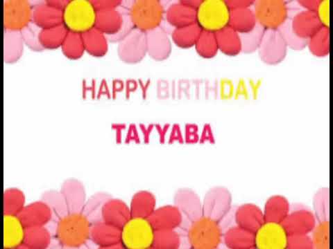 happy birthday taiba\birthday status taiba