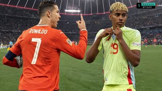 The Day Cristiano Ronaldo Taught Football to Lamine Yamal 