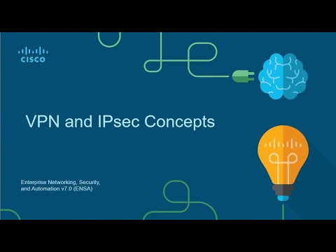 CCNA 2021 || ENSA || 08 - VPN and IPsec Concepts