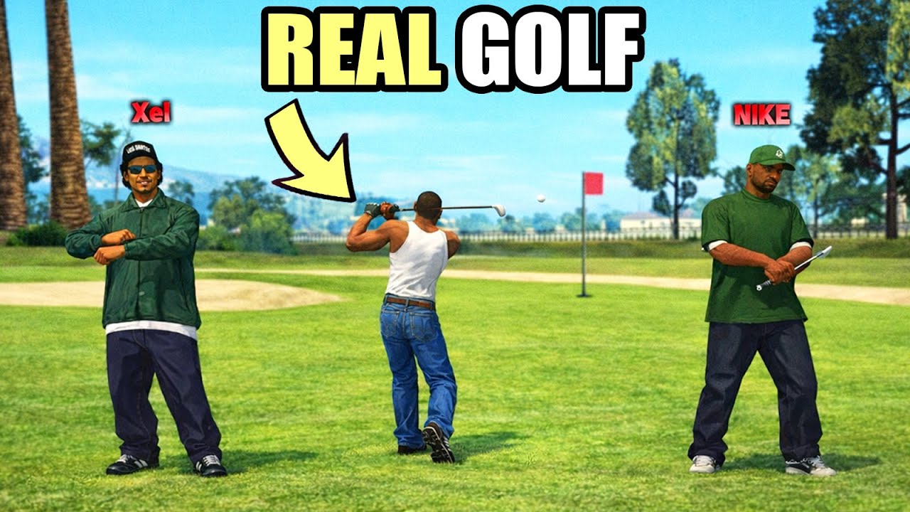 GTA San Andreas Multiplayer Golf Minigame (WTLS Guide #2)