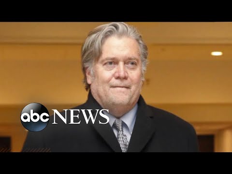 ABC NEWS LIVE: 9 Republicans vote with Democrats to hold Steve Bannon in contempt