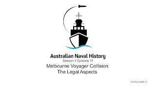 Melbourne Voyager Collision: The Legal Aspects