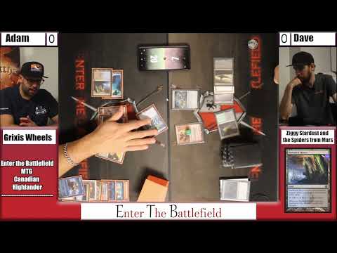 MTG Canadian Highlander - Grixis Wheel vs Mono Black Artifacts - Enter the Battlefield