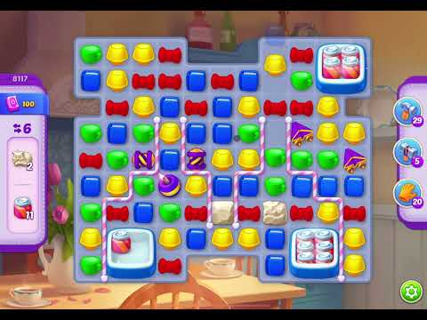 HomeScapes Level 8117 no boosters (13 moves)