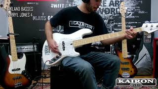 Video thumbnail for Lakland Skyline Darryl Jones test - Kairon Music by Kairon Music®