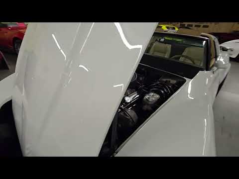 1979 White Corvette Tan Interior T Top Video