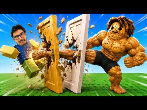 تحدي بطاطا بتكسير الابواب🚪🥔 تتوقعوا صار اقوى مني؟!