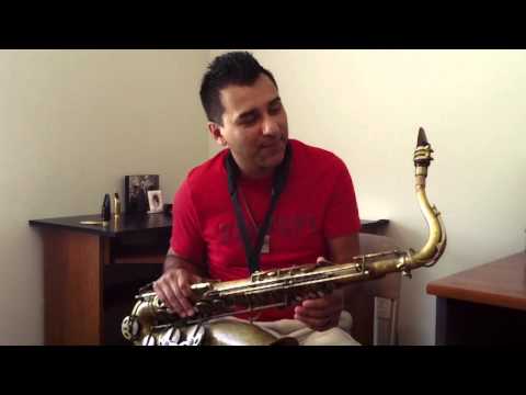 Anibal Rojas  Plays the Bebop Special  108 Tip Black Hard Rubber Tenor Mouthpiece