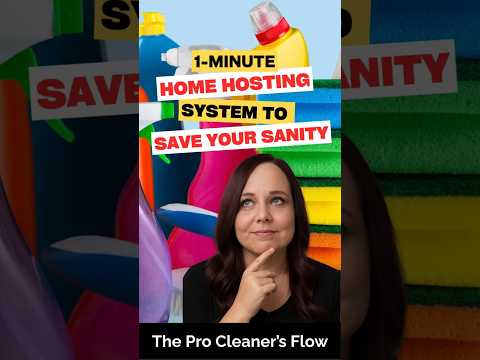 1 Minute Home Hosting System | The Pro Cleaner’s Flow (How Superhosts Cut Turnover Time in Half)