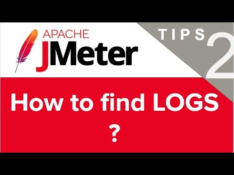 JMeter Beginner Tutorials | Tips n Tricks 2 💡 How to find LOGS in JMeter