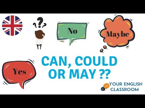 Can, Could or May? Modal Verbs - English Grammar