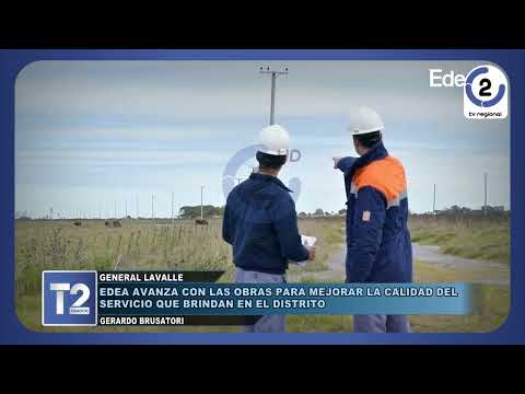 GENERAL LAVALLE: EDEA AVANZA CON LAS OBRAS PARA MEJORAR EL SERVICIO EN EL DISTRITO