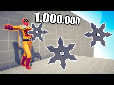 1.000.000 DAMAGE SAMURAI vs EVERY BOSS FACTION - TABS | Totally Accurate Battle Simulator 2023