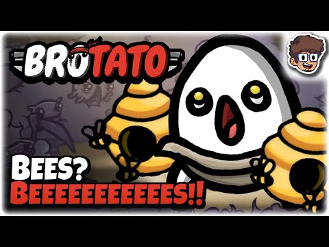 Bees? BEEEEEEEES!! | Brotato: Modded