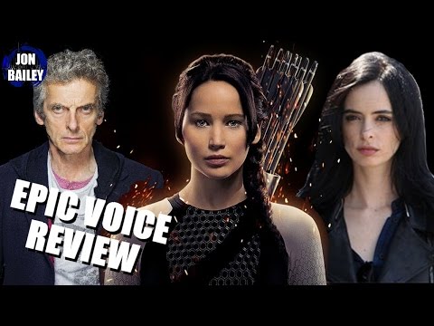 HUNGER GAMES, JESSICA JONES &amp; DR WHO (Epic Voice Review)