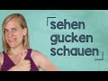 German Lesson (95) - The Verb 