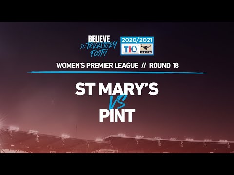 2020/21 TIO NTFL Women’s Premier League– Round 18: St Mary’s vs PINT
