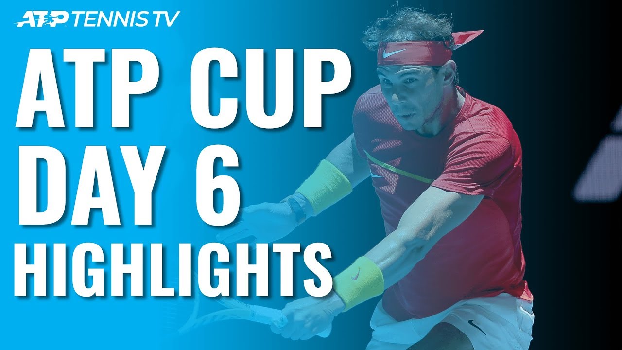 Лучшие удары и розыгрыши среды на ATP Cup (ВИДЕО)
