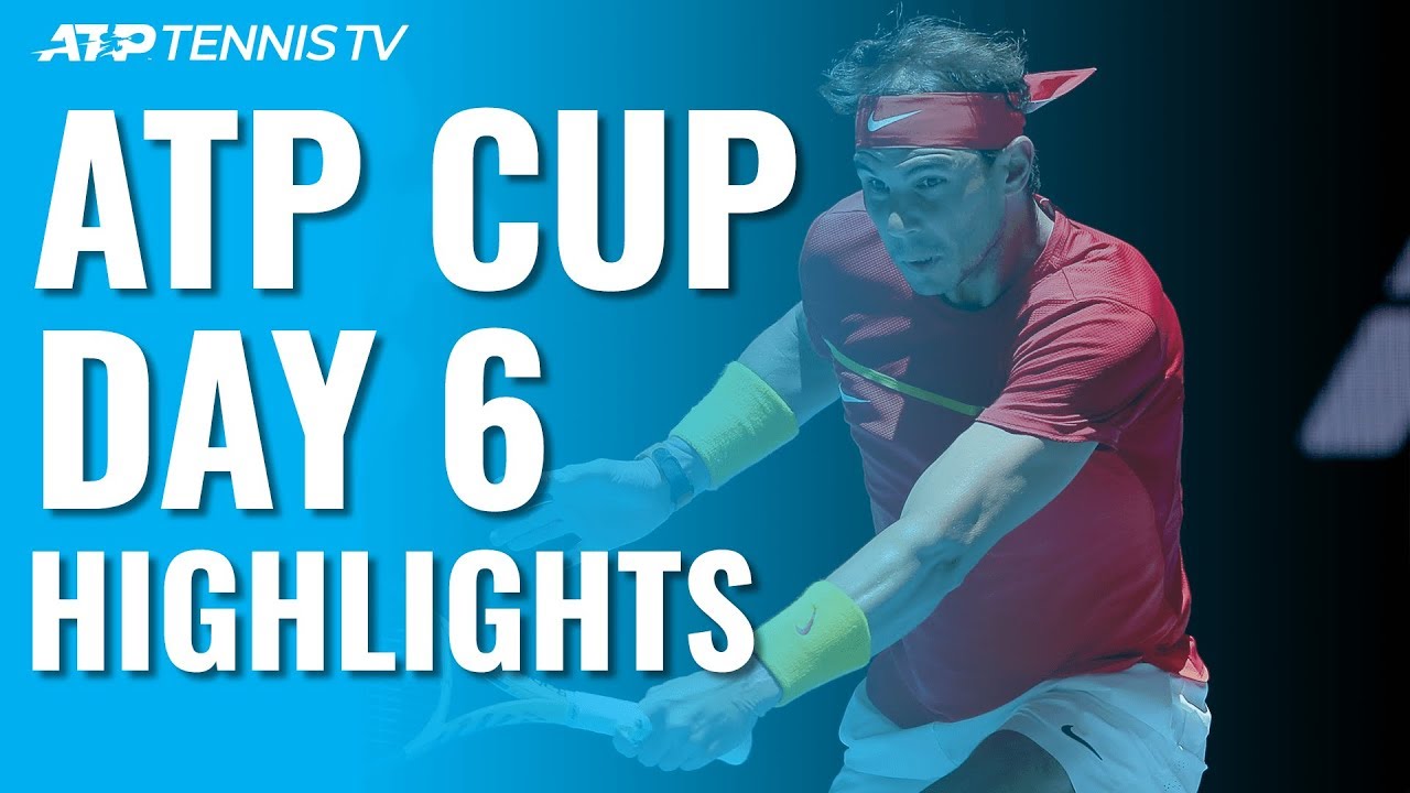 Лучшие удары и розыгрыши среды на ATP Cup (ВИДЕО)